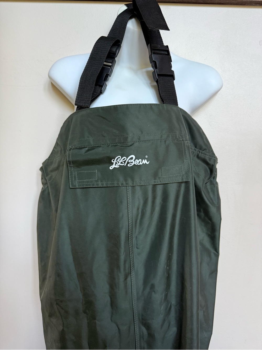 L.L. Bean Dark Green Waterproof waders